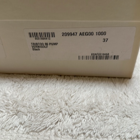 Designer YSL TRIBTOO 80 Pump in Black. Excellent Condition - YVES SAINT LAURENT - Picture 7 of 8